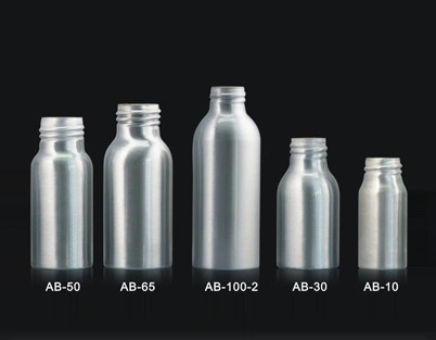 AB-Sprzedaż hurtowa 10/30/50/65/100 ml butelek aluminiowych